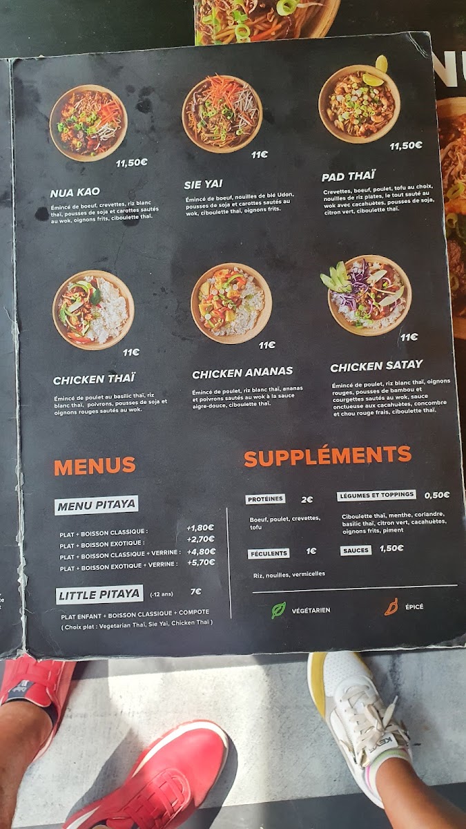 Menu Pitaya Thaï Street Food-5