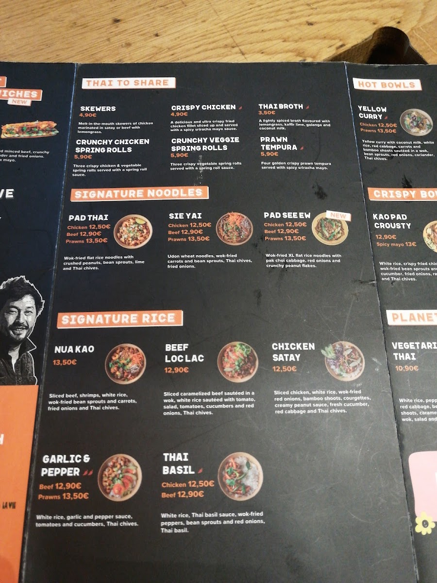 Menu Pitaya Thaï Street Food-8