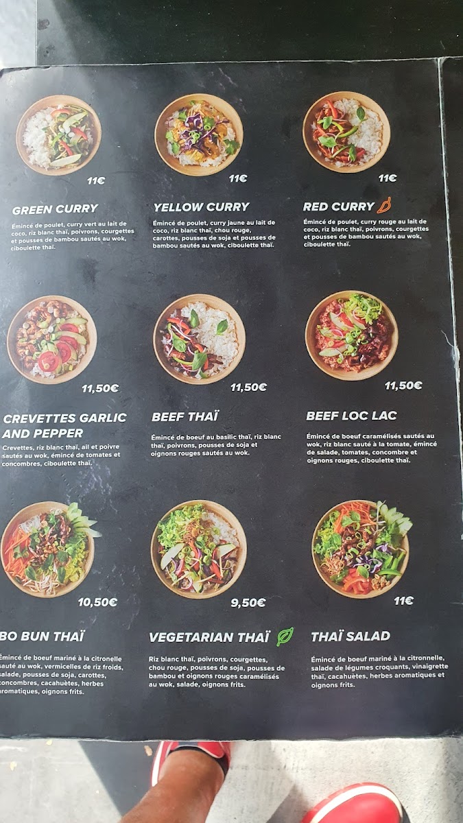 Menu Pitaya Thaï Street Food-9